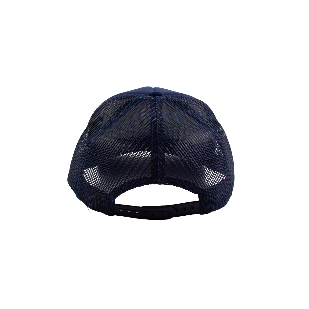 Country Road Scholar™ Foam Trucker Hat - Navy & Gold