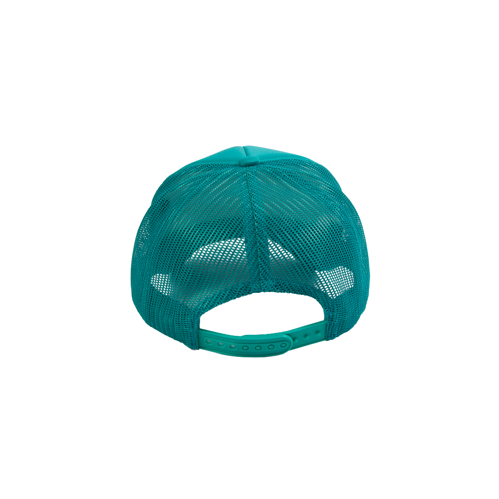 PAKO DESIGNS - "SMILE YOU'RE IN KC" - FOAM TRUCKER HAT - SOCCER TEAL