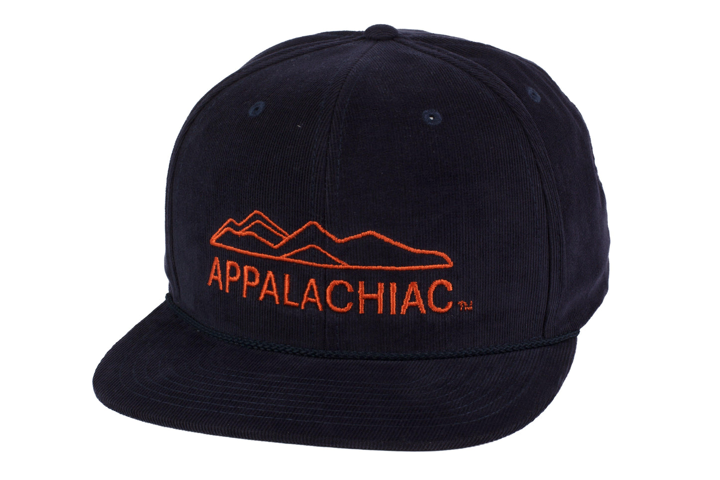 EMBROIDERED APPALACHIAC™ CORDUROY SNAPBACK - DARK NAVY - PAKO Designs