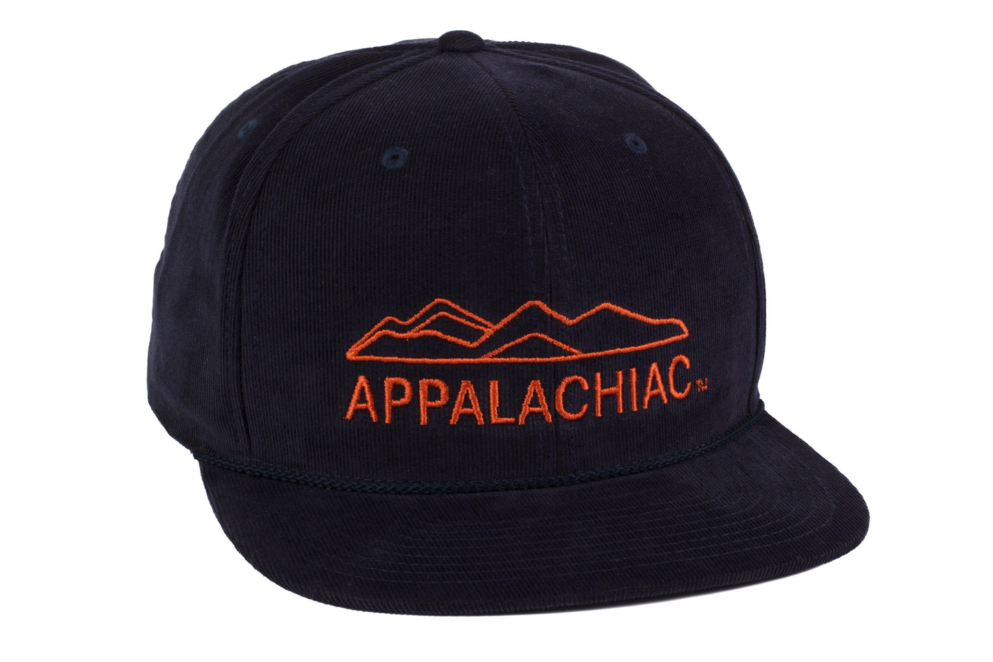EMBROIDERED APPALACHIAC™ CORDUROY SNAPBACK - DARK NAVY - PAKO Designs