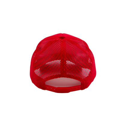 Support Local Barbecue™ Trucker Hat – Football Red & Gold
