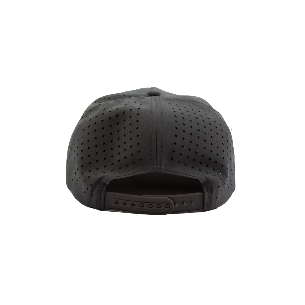 PAKO DESIGNS - 225º 5 PANEL WATERPROOF ROPE PERFORMANCE/SILICONE TRUCKER HAT - DK GREY/MED GREY