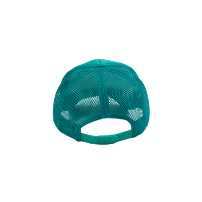 PAKO DESIGNS - "SMILE YOU'RE IN KC" - FOAM TRUCKER HAT - SOCCER TEAL
