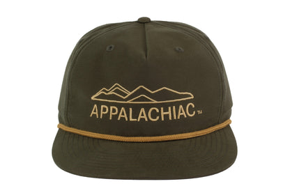 APPALACHIAC™ GRANDPA ROPE SNAPBACK - LODEN - PAKO Designs
