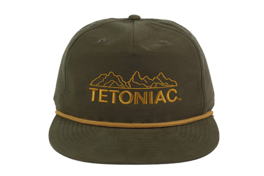 TETONIAC™ GRANDPA ROPE SNAPBACK - LODEN - PAKO Designs