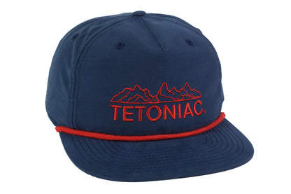 TETONIAC™ GRANDPA ROPE SNAPBACK - NAVY - PAKO Designs