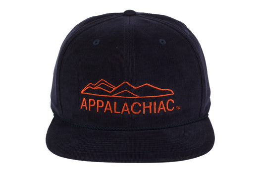 APPALACHIAC™ CORDUROY SNAPBACK - DARK NAVY - PAKO Designs