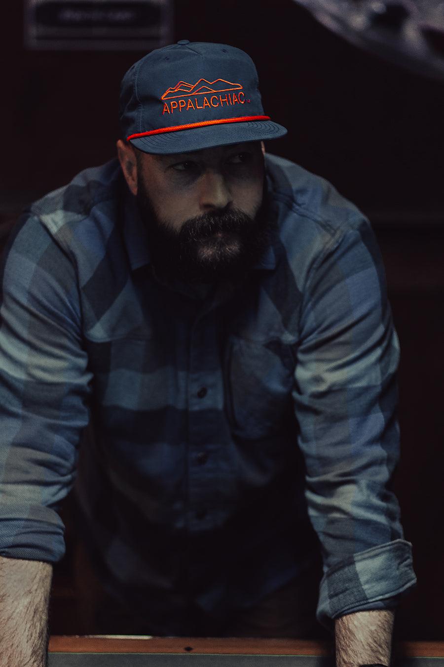 APPALACHIAC™ GRANDPA ROPE SNAPBACK - NAVY - PAKO Designs